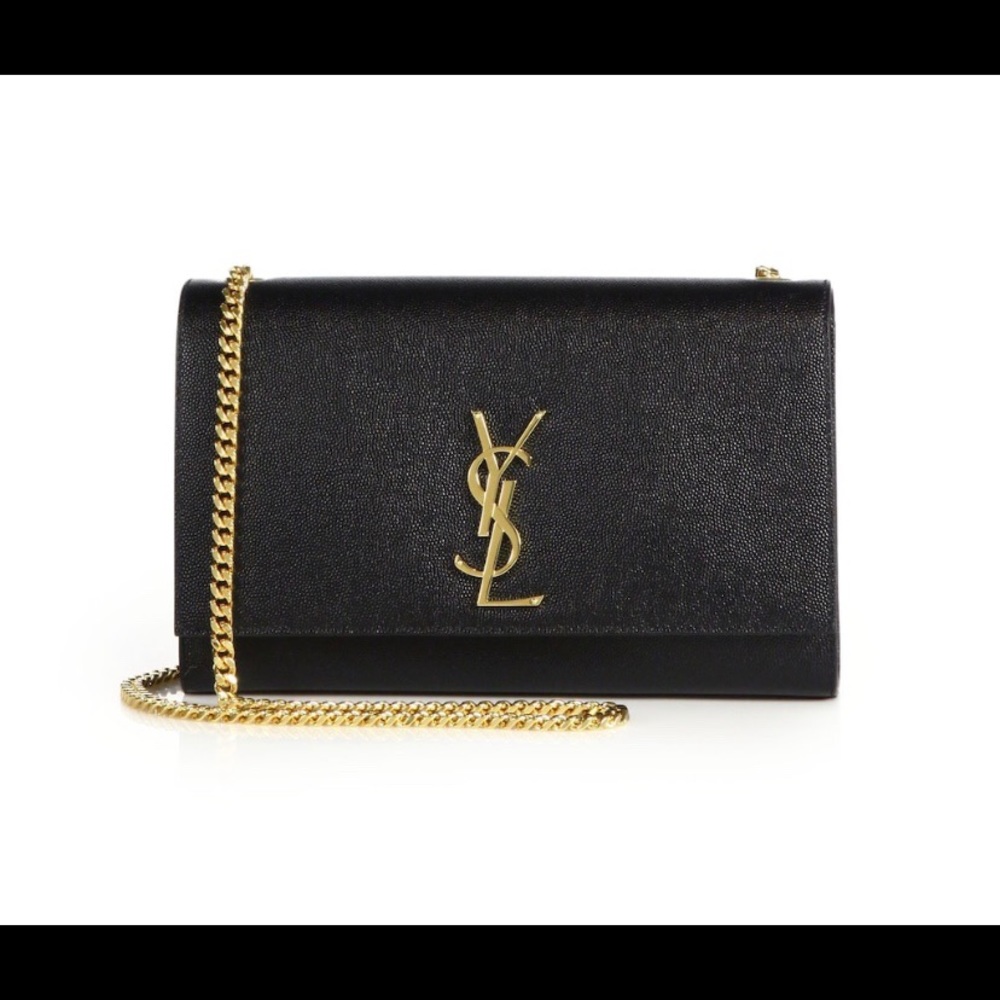 NWT Saint Laurent Medium Kate Leather Shoulder Bag